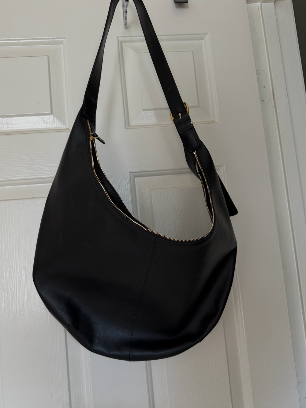 Madewell Classic Black Hobo Shoulder Bag